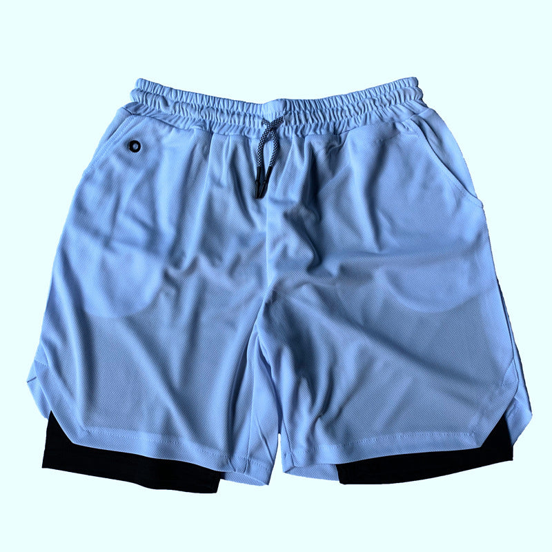 Men's Running Shorts 2 In 1 Mesh Quick Dry